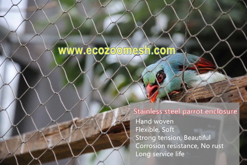 aviary enclosure mesh, aviary fence netting, bird aviary netting, bird