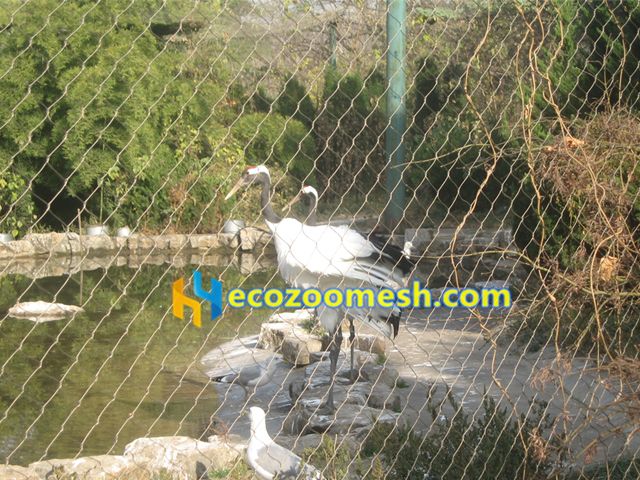 crane bird enclosure netting mesh