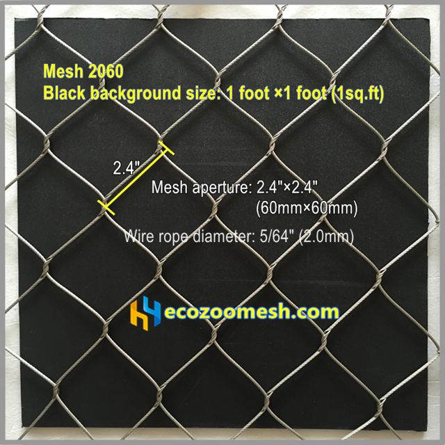 stainless steel netting mesh 2060