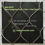 stainless steel rope metal mesh 40127