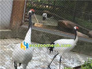 crane enclosure fence mesh