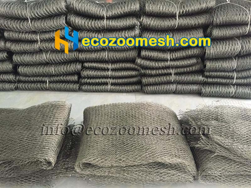 stainless steel wire cable mesh natural color